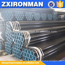 black seamless steel pipe DIN1629 ST52 6" SCH40 price each ton is USD710/MT